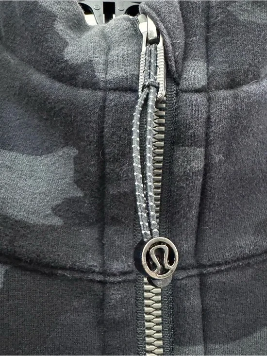 Lululemon Scuba Hoodie Camo Full Zip Size 20 Plus Athleisure - Picture 4 of 9